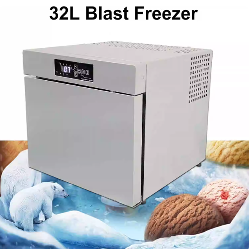 Commercial Chest Freezer - ตู้แช่แข็งอาหารทะเลแบบเร็ว แช่แข็งได้ถึง -45 องศาเซลเซียส สำหรับเนื้อสดและผักในเชิงพาณิชย์