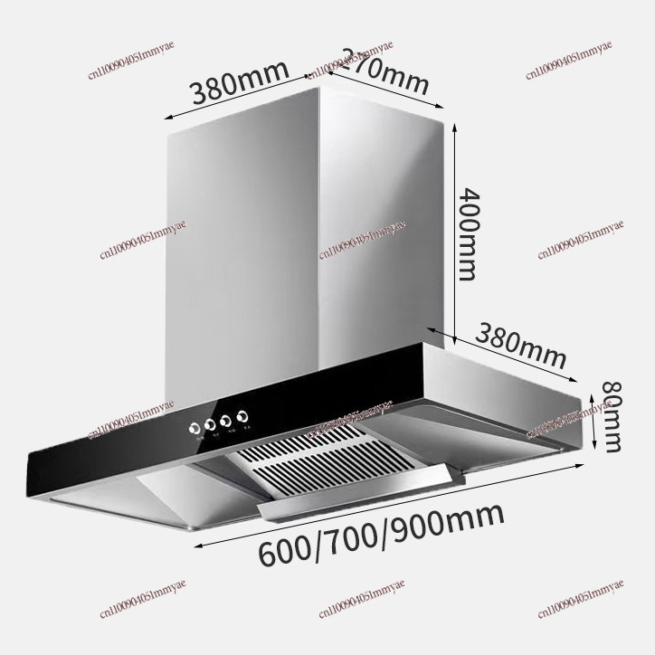 Commercial Kitchen Hoods - เครื่องดูดควันขนาดใหญ่ สำหรับครัวเรือน ห้องครัว อพาร์ทเมนต์ บ้านเช่า ขนาดเล็ก