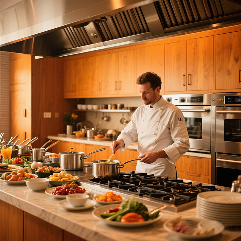 อุปกรณ์ครัวเชิงพาณิชย์อัตโนมัต - Range Commercial Kitchen บทวิจารณ์และราคา