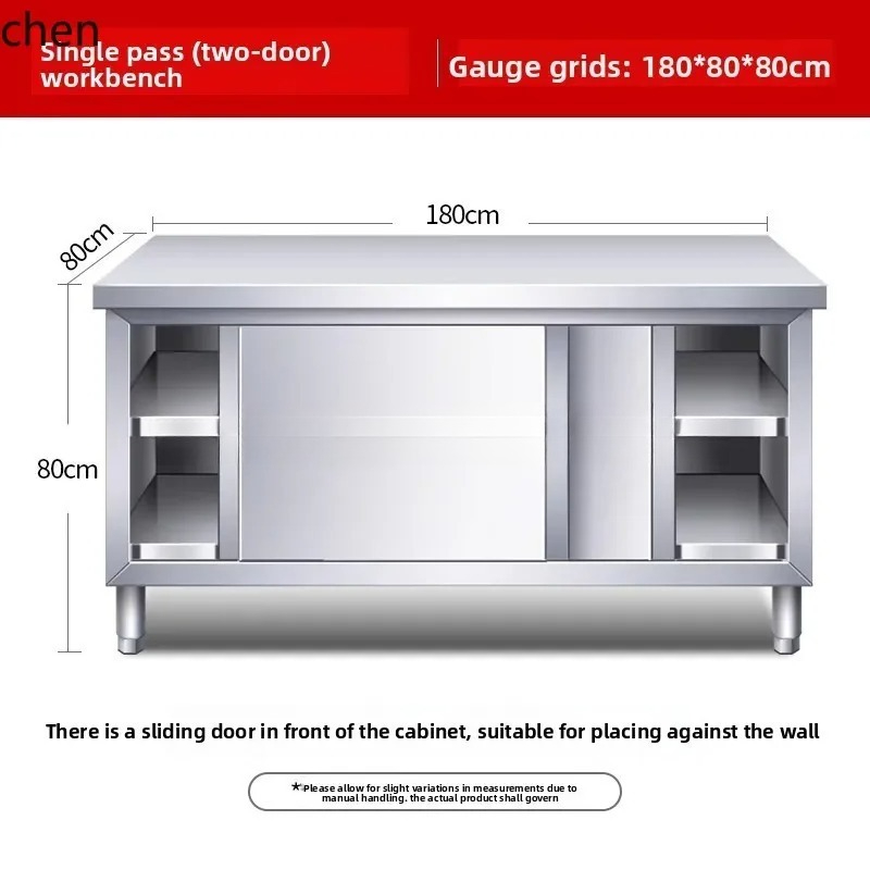 โต๊ะครัวสแตนเลสพร้อมบานเลื่อน  - Commercial Kitchen Worktops บทวิจารณ์และราคา