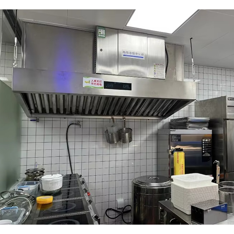เครื่องฟอกอากาศแบบไฟฟ้าสถิตในต - Commercial Kitchen Hoods บทวิจารณ์และราคา
