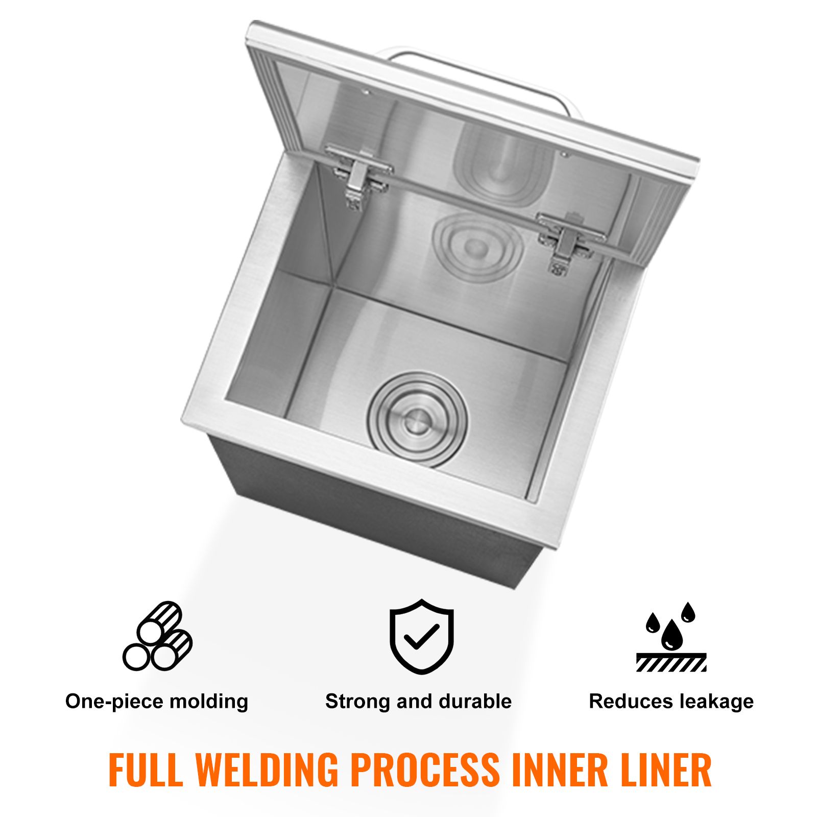 กล่องเก็บน้ำแข็งแบบฝาปิด, ขนาด - Commercial Kitchen Bin บทวิจารณ์และราคา