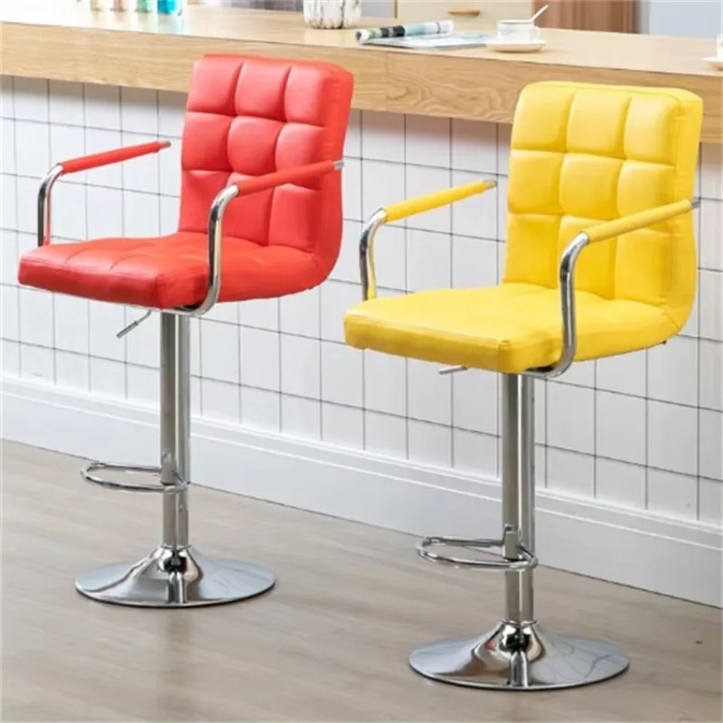 เก้าอี้บาร์หนัง PU หรูหราทันสม - Commercial Kitchen And Bar บทวิจารณ์และราคา