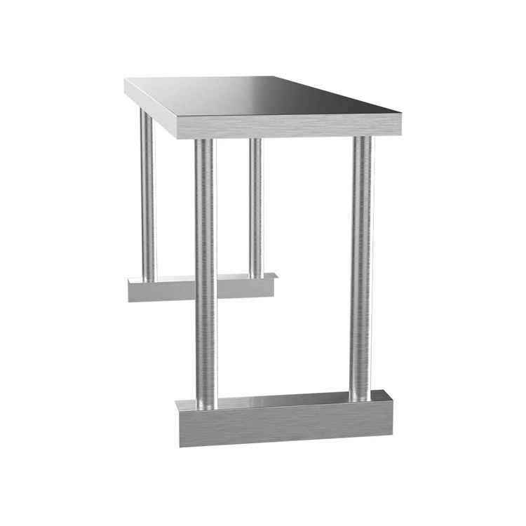 โต๊ะเตรียมอาหารสแตนเลสแบบมีชั้ - Commercial Kitchen Worktops บทวิจารณ์และราคา