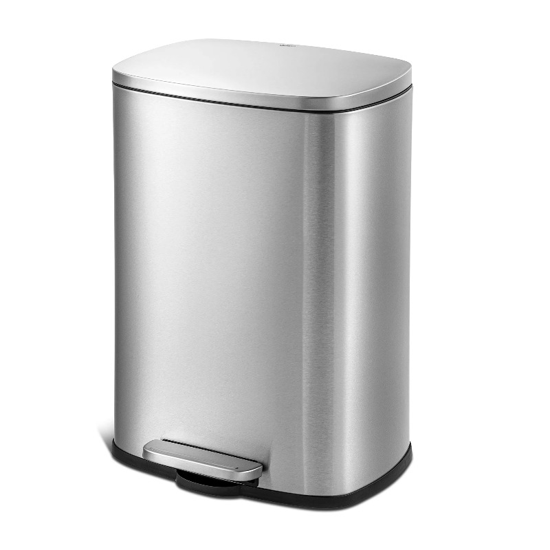 ถังขยะฝาปิดแบบนุ่ม ป้องกันรอยน - Commercial Kitchen Bin บทวิจารณ์และราคา
