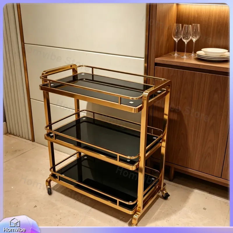 รถเข็นสแตนเลส 3 ชั้น แบบมีล้อ  - Commercial Kitchen And Bar บทวิจารณ์และราคา