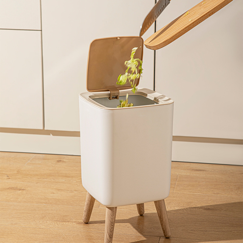 ถังขยะไม้สีขาวขนาด 10 ลิตร พร้ - Commercial Kitchen Bin บทวิจารณ์และราคา