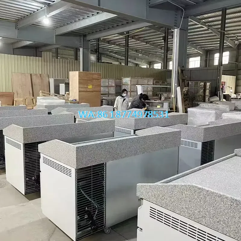 ตู้เย็นแบบมีสองประตูสำหรับใช้ใ - Commercial Kitchen Worktops บทวิจารณ์และราคา