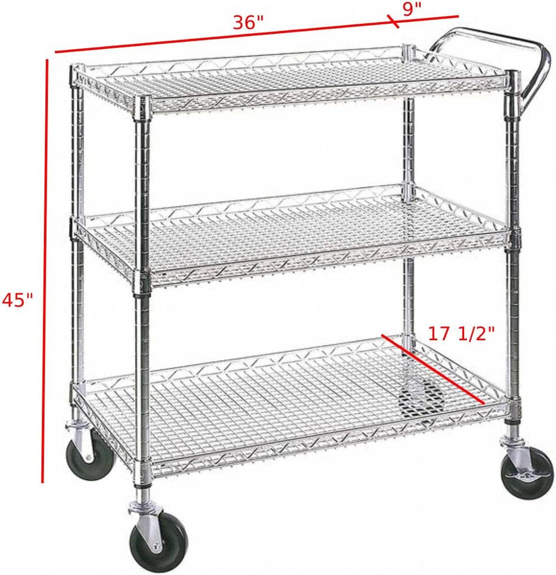 รถเข็นอเนกประสงค์สำหรับห้องครั - Commercial Kitchen And Bar บทวิจารณ์และราคา