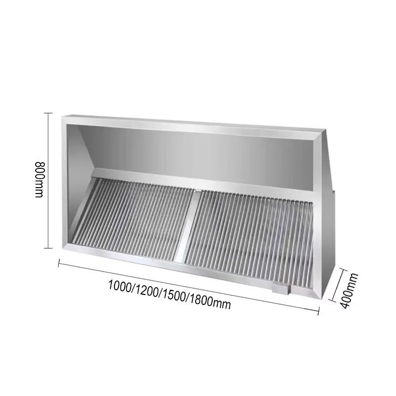 เครื่องดูดควันสแตนเลสสำหรับครั - Commercial Kitchen Hoods บทวิจารณ์และราคา